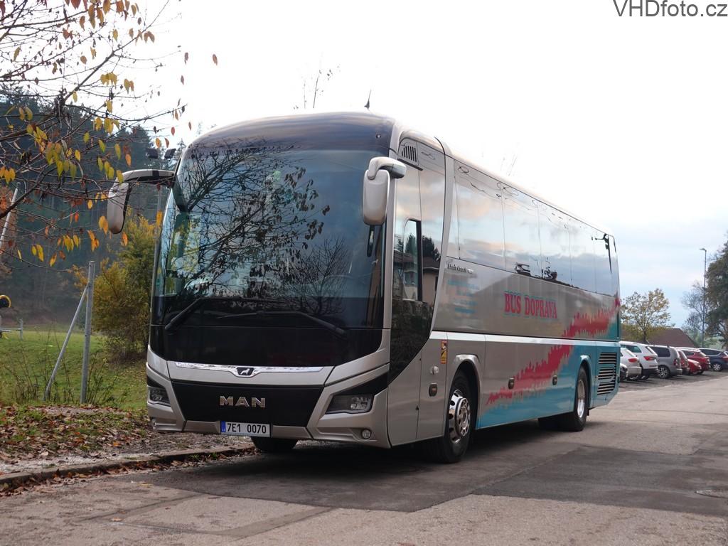 MAN RHC 464 Lion´s Coach – 7E1 0070, ZÁŘECKÝ BUS DOPRAVA – vhdfoto.cz